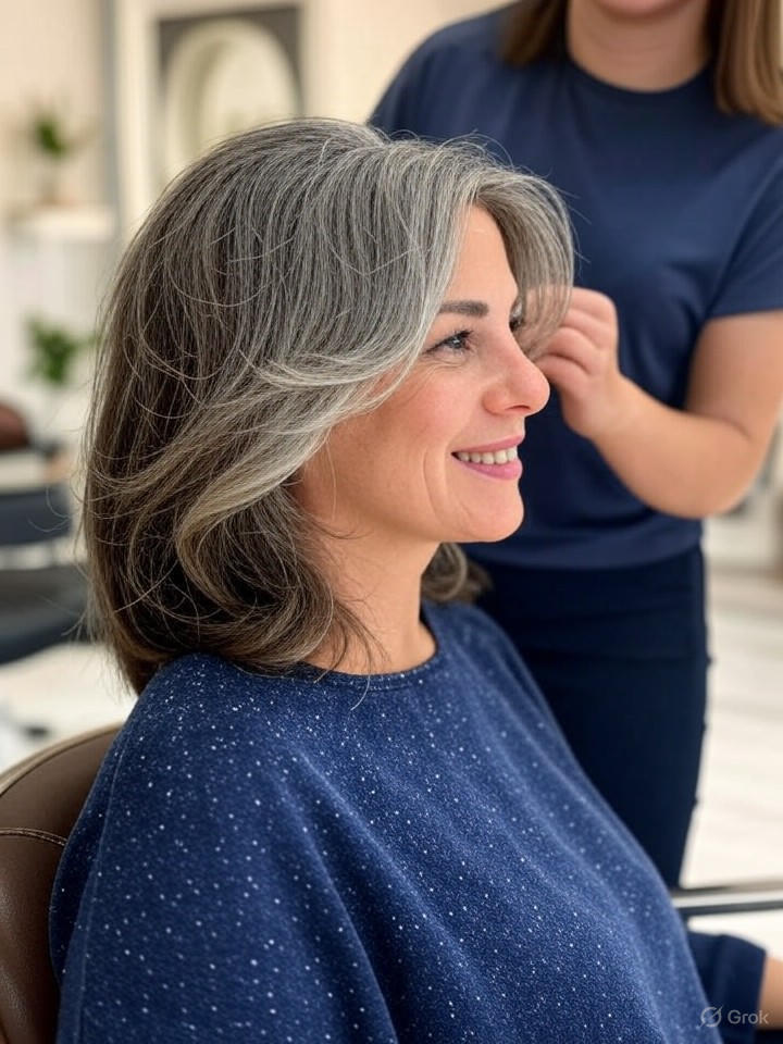 Your hairstylist take on menopause and what they can do for you during this transition