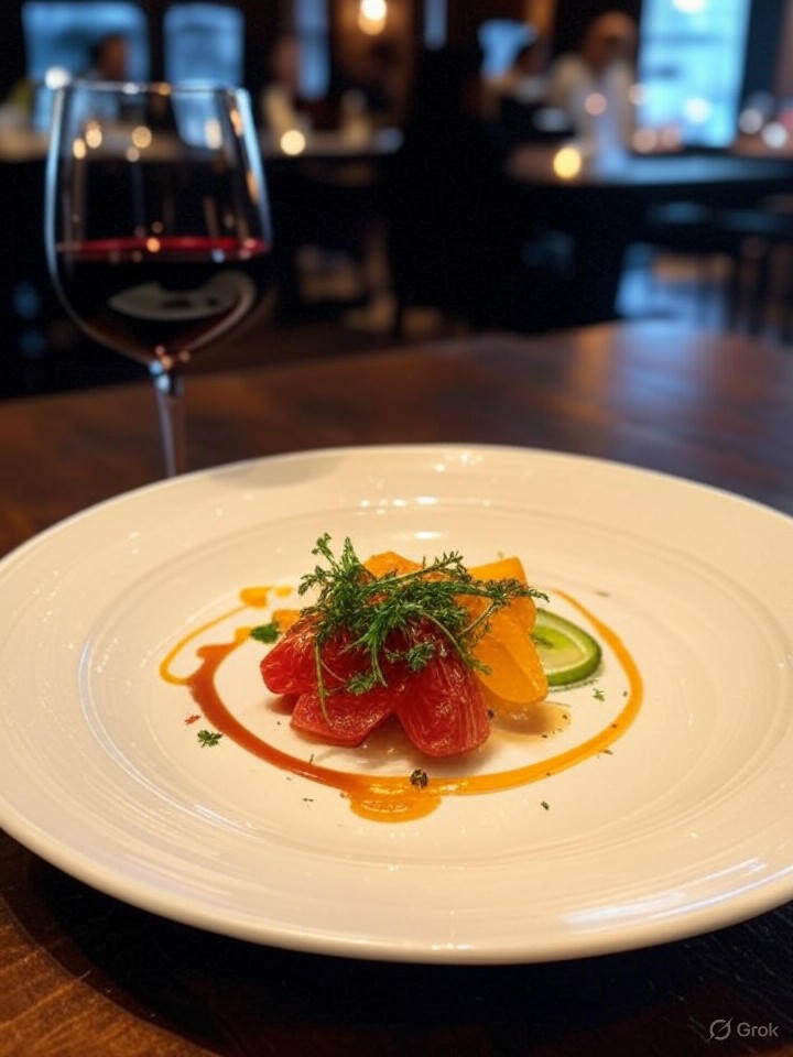 Plating the High: Restaurant-Level Presentation for Infused Dishes