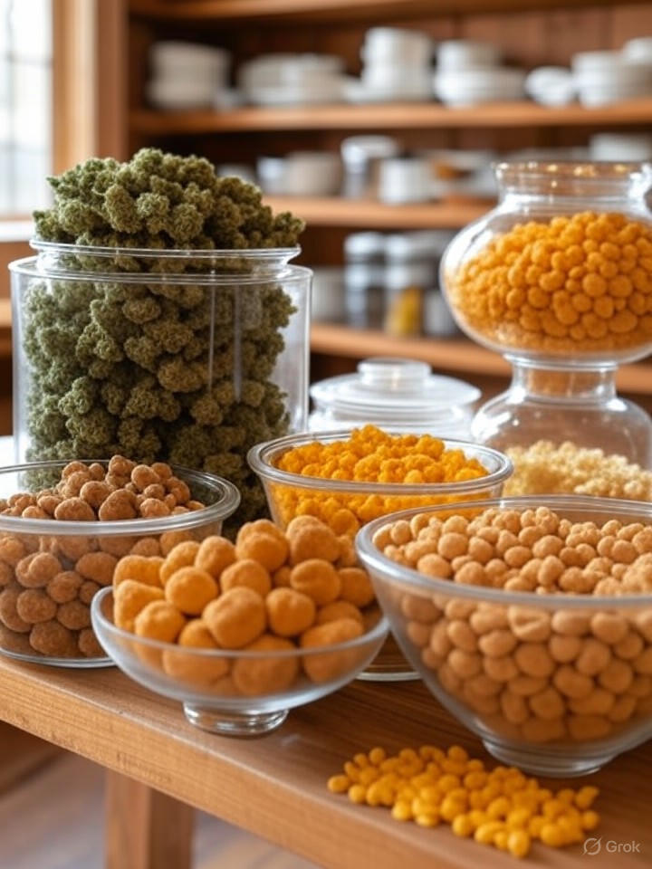 Luxury Pantry: Truffle, Saffron, and Other High-End Ingredients with Cannabis