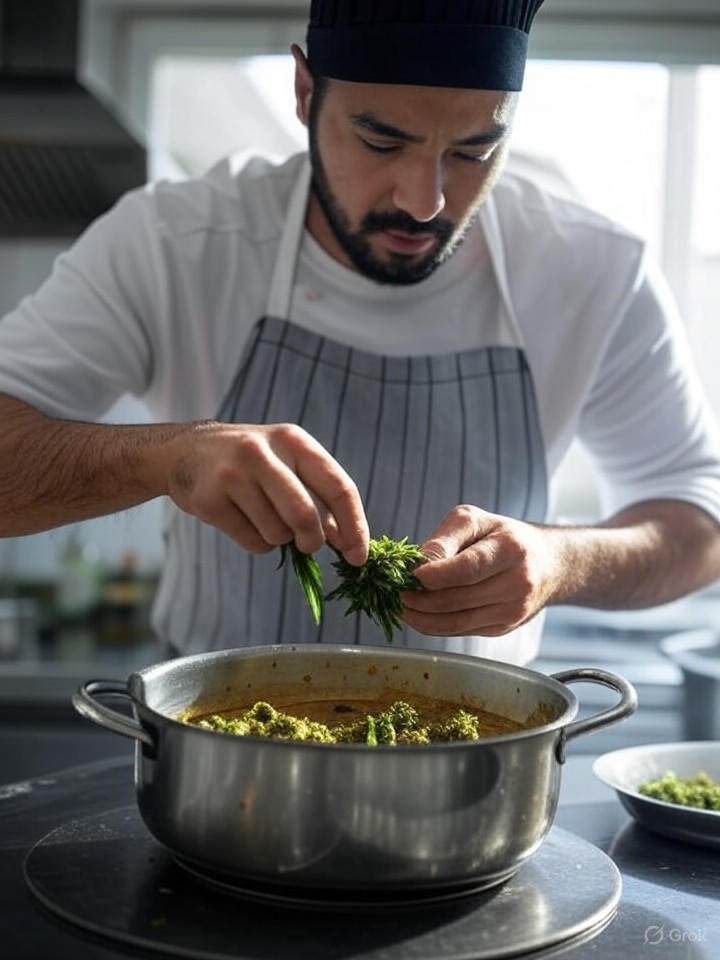 Infusing global cuisines with cannabis