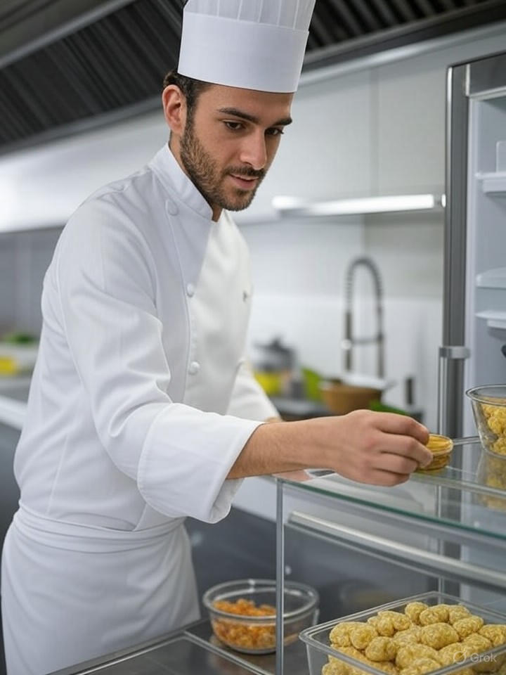 Food safety and storage for gourmet edibles