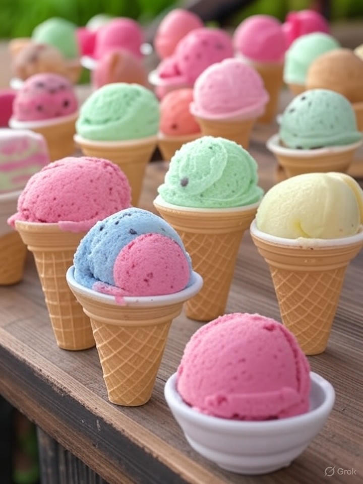 Infused ice creams, sorbets, and frozen desserts