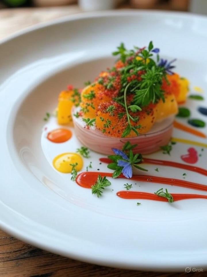 Plating and presentation tips for infused dishes