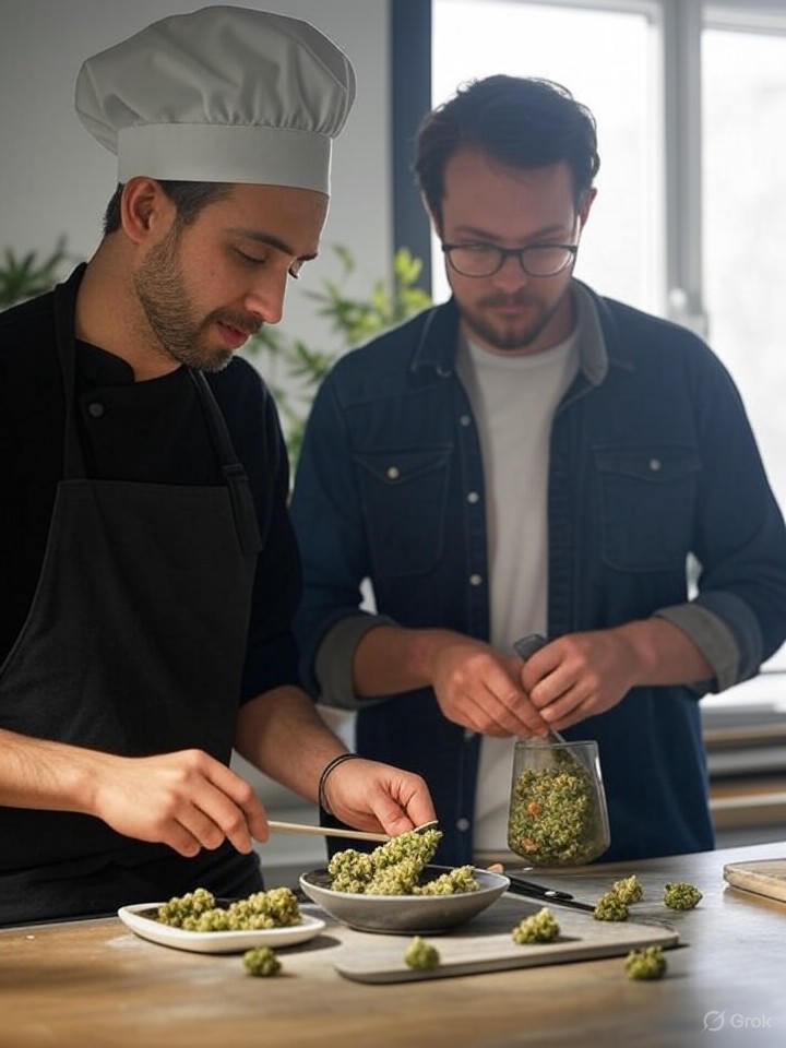 Collaborations between cannabis chefs and mixologists